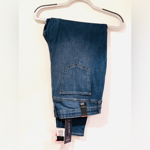 Torrid Premium Sky High Skinny Blue Jeans 👖 Size 20R NWT - Picture 1 of 3